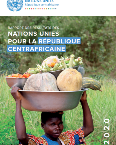 Rapport des résultats des Nations unies pour la République centrafricaine